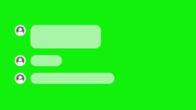 A green interface design displaying abstract chat bubbles and user profile icons, symbolizing digital communication and messaging platforms.

 - Powered by Shutterstock - Get 15% off with code: PIKWIZARD15