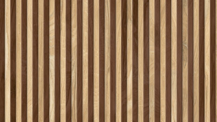 Wooden slats. Natural wood lath line arrange pattern texture background.