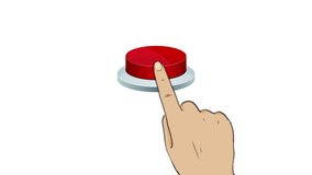 animation of a finger pressing a red button - Powered by Shutterstock - Get 15% off with code: PIKWIZARD15