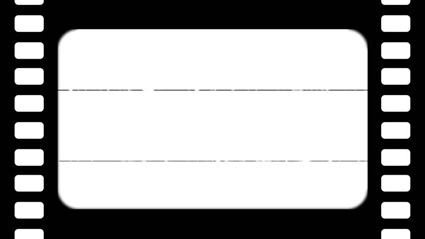 Animated vintage film frame overlay with old movie effect, scratches, and dust. Perfect for retro video projects, intros, and cinematic transitions.