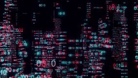 Binary Skyline the Digital Pulse of the City Loop Animated
 - Powered by Shutterstock - Get 15% off with code: PIKWIZARD15
