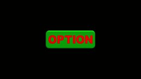 option button animation in retro style.option button animation in retro style. CYAN background. red option button icon shine on cyan background. use for business success, - Powered by Shutterstock - Get 15% off with code: PIKWIZARD15