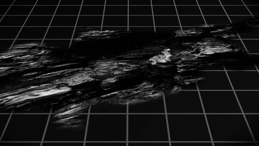 Cyprus Map 3D Neon Animation