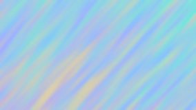 Abstract holographic background with gradient wave in light green soft blue turquoise purple violet lilac pale orange yellow colors. Diagonal stripes flow. Fluid ripples animation. Underwater fantasy - Powered by Shutterstock - Get 15% off with code: PIKWIZARD15