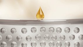 3D animation of healthy, structured skin cells. Perfect for concepts of hydration, absorption, or beauty technology in cosmetic marketing. - Powered by Shutterstock - Get 15% off with code: PIKWIZARD15