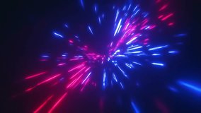 Abstract Red and Blue Light Streaks Futuristic Energy Burst Background - Powered by Shutterstock - Get 15% off with code: PIKWIZARD15