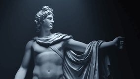 Apollo Belvedere Statue | Sculpture - 4K Video - Powered by Shutterstock - Get 15% off with code: PIKWIZARD15