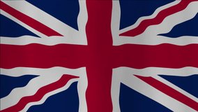 British flag animation of the United Kingdom waving in vibrant motion; suitable for patriotic projects, educational content, or travel videos.
 - Powered by Shutterstock - Get 15% off with code: PIKWIZARD15