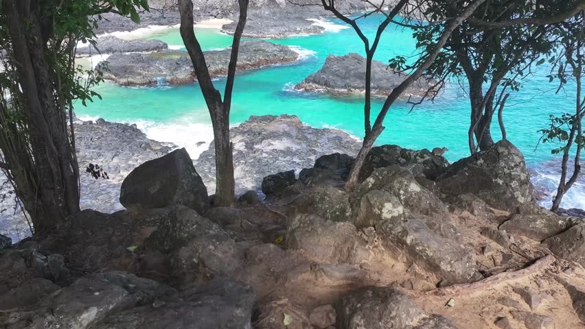 Beachs in Fernando de Noronha Archipelago