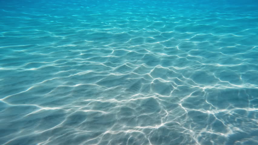 underwater shapes on the seabed