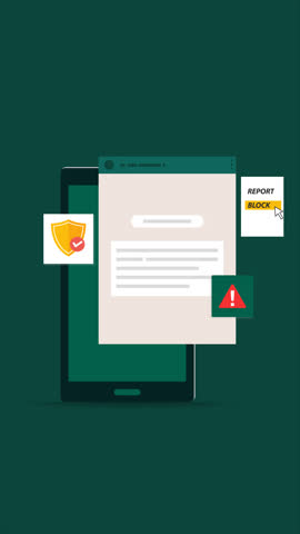 how to block Social media phishing attack via chat