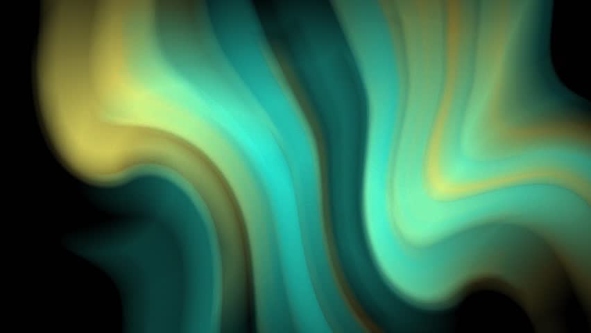 Vibrant teal and yellow fluid gradients move in a smooth, hypnotic wave. This abstract animated background is perfect for intros, overlays, presentations, or modern social media visuals.