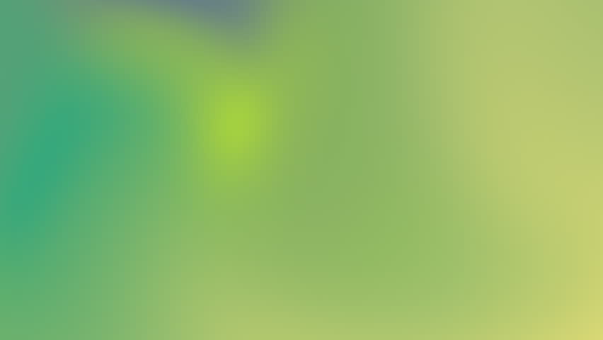 This video features a subtle gradient motion background with evolving green, yellow, and blue hues. Perfect for adding a touch of visual interest to any project, presentation, or digital artwork.