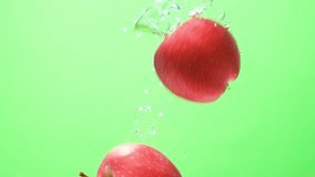 Fresh Red Apples Underwater. Bubble and Motion Effect. - Powered by Shutterstock - Get 15% off with code: PIKWIZARD15