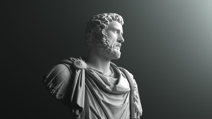 Antoninus Pius Roman Emperor Statue | Sculpture  4K Video