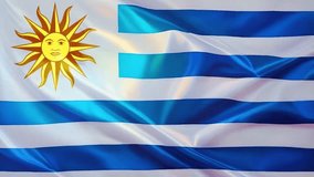 uruguayan flag for national Day or Independence Day of uruguay - Powered by Shutterstock - Get 15% off with code: PIKWIZARD15