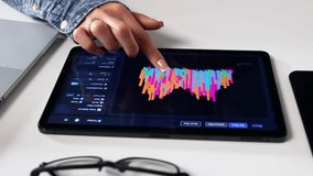 Female Analyst Using Tablet For Data Analysis In Business Technology - Powered by Shutterstock - Get 15% off with code: PIKWIZARD15