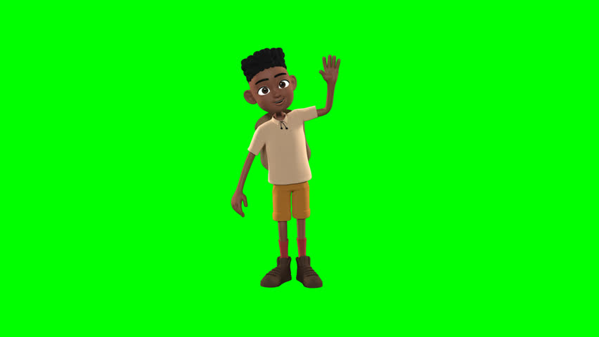 Zuno Trek Jump In and Wave – Energetic 3D Green Screen Animation for Digital Projects. Energetic 3D character Zuno Trek jumps in and waves, perfect for intros, presentations, or digital promos.