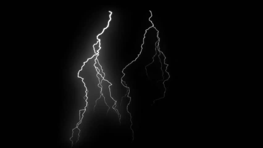Thunder storm Electric Lightning strike bolts Effects overlay on Green Screen HD. Lightning green screen effects, Thunderstorm Light on Green Screen. HD lightning power storm, bolt strike animated 4K