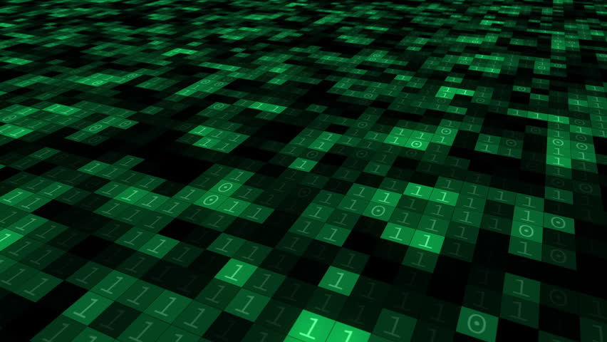 Abstract 3D binary code background animation with green digital squares and glowing digits in classic green terminal color, perfect for cyber, coding, hacking, AI, matrix, or futuristic data themes - Powered by Shutterstock - Get 15% off with code: PIKWIZARD15