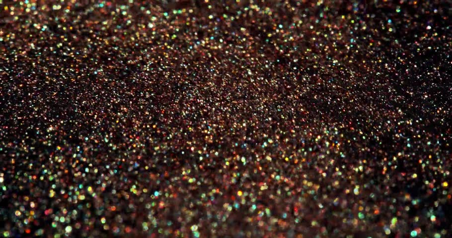 Dark Sparkle Glitter Background Texture Shiny Shimmering Colorful Black Festive Design Abstract Art Bling Glimmering Celebration