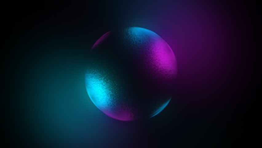 A glowing smooth circles abstract geometric background, Blue futuristic technology 3d sphere seamless flow. futuristic tech motion design. Video animation Ultra HD