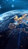 Global Social Network Connections - Digital Earth with User Icons, Online Communication, Community, Data Sharing, People Interaction, Cloud, Internet, Future Technology, Connectivity, Virtual Network - Powered by Shutterstock - Get 15% off with code: PIKWIZARD15