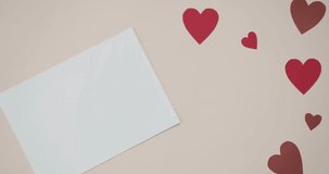 Romantic Valentine's Day background with hearts, couples, gifts, and love-themed decorations. - Powered by Shutterstock - Get 15% off with code: PIKWIZARD15