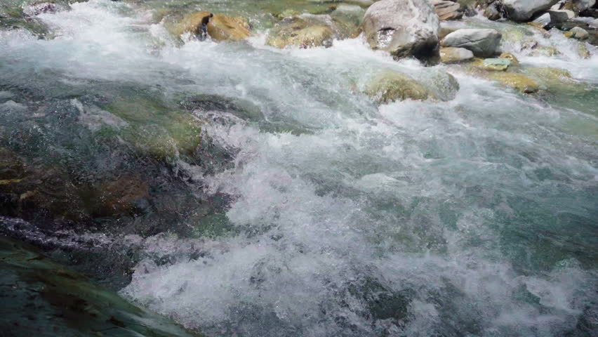 4K Real Shot of Western Sichuan River Landscape