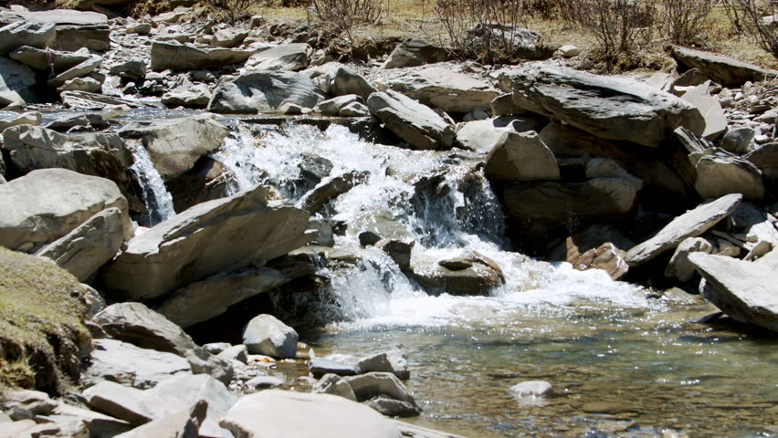 4K Real Shot of Western Sichuan River Landscape