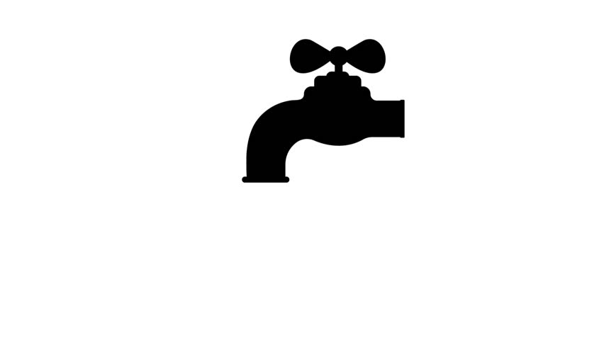 faucet icon  icon animation  simple flat