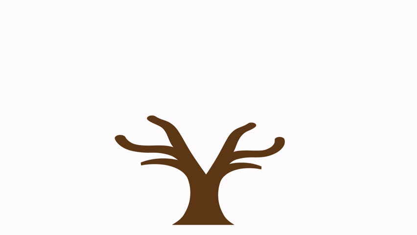 tree  icon  animation  simple flat