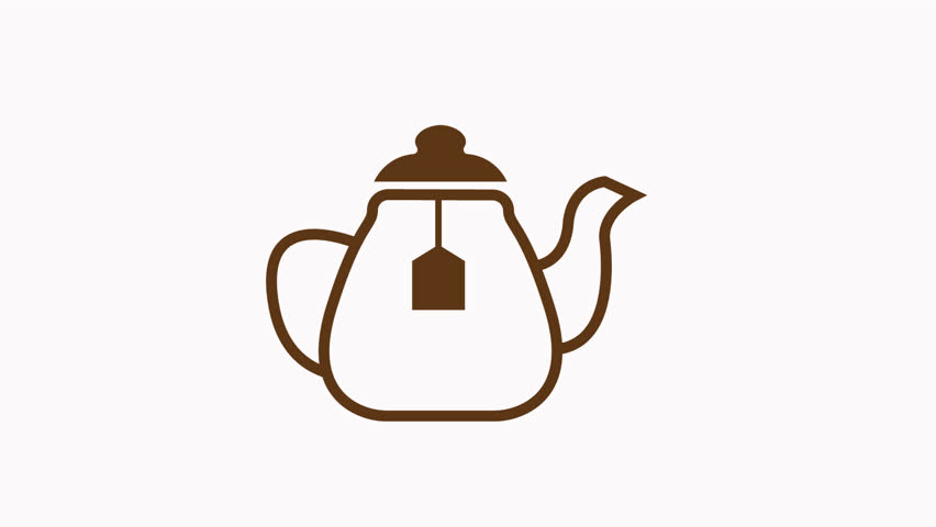 teapot  icon   animation   simple flat
