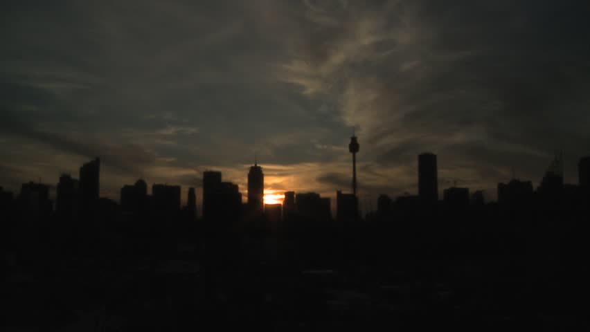 A New Day, Sunrise over Sydney, Cityscape Time Lapse