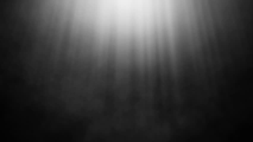 Animated light rays and billowing smoke overlay effect for seamless video looping - dynamic sunbeam and smoke animation