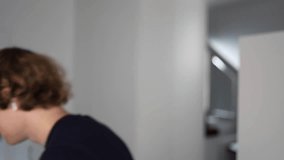 Man stares ahead with wide eyes and open mouth showing sudden shock or realization intense emotional reaction freezes the moment with raw honesty and surprise - Powered by Shutterstock - Get 15% off with code: PIKWIZARD15