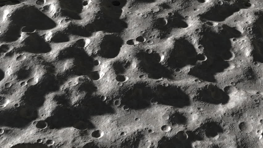 Moon Terrain Background and Loop