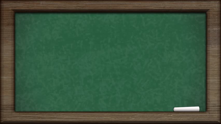 Back to School written on a green chalkboard for the start academic year and new beginnings