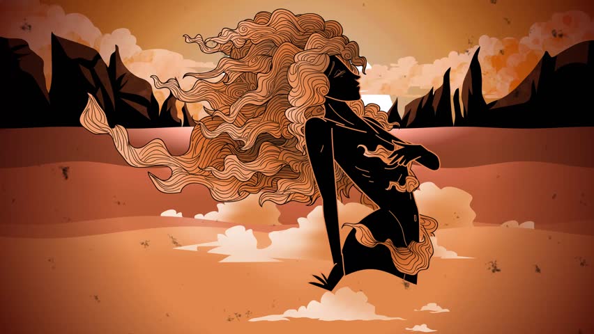 greek mythology birth of venus aphrodite in the sea foam