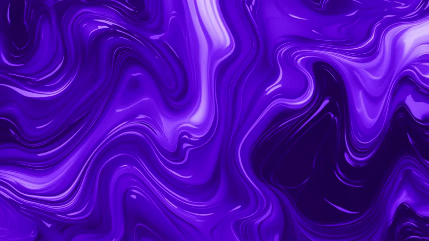 Abstract background of melting and undulating marble with shimmering lavender purple with shadows