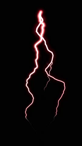 Clean electrify animation on dark background, ready for professional VFX use. Ideal for seamless integration and impact