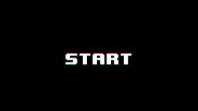 Start. Glitch Text Animation Effect. 4K Video. alpha channel	
 - Powered by Shutterstock - Get 15% off with code: PIKWIZARD15