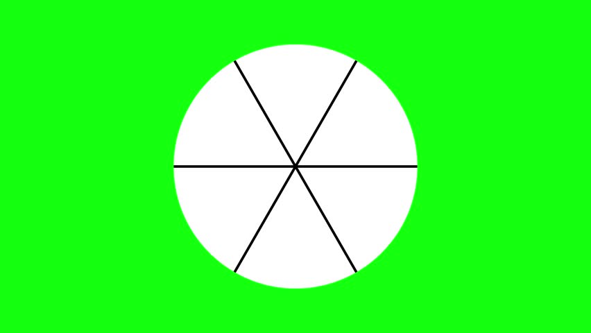 DSLR camera aperture opening and closing animation.