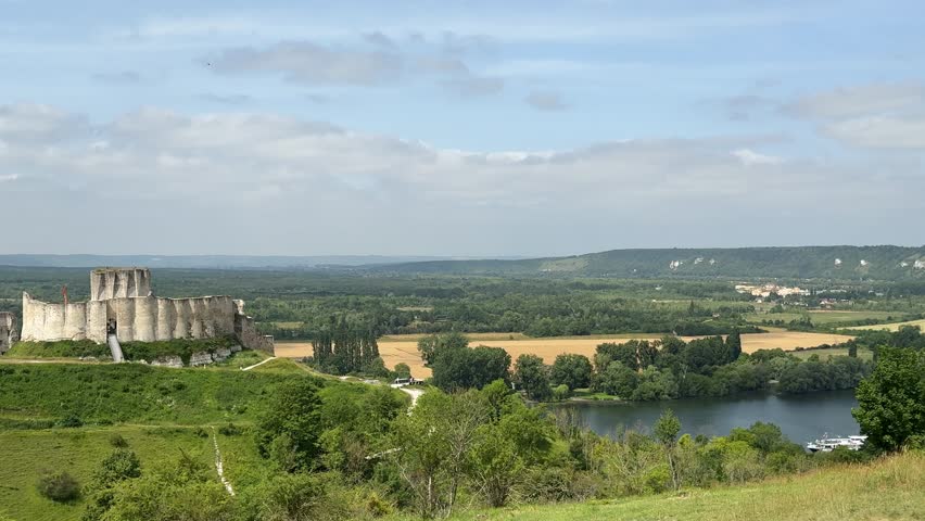 Château Gaillard Castle (Gaillard Castle) in Les Andelys France