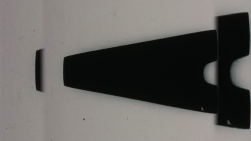 Universal Countdown Leader, Picture Start. Inverse white on black, luma countdown from 10 to 2. Retro Countdown Clock. 4K scan of archival 35mm film. Handwritten, scribble movie lab typeface