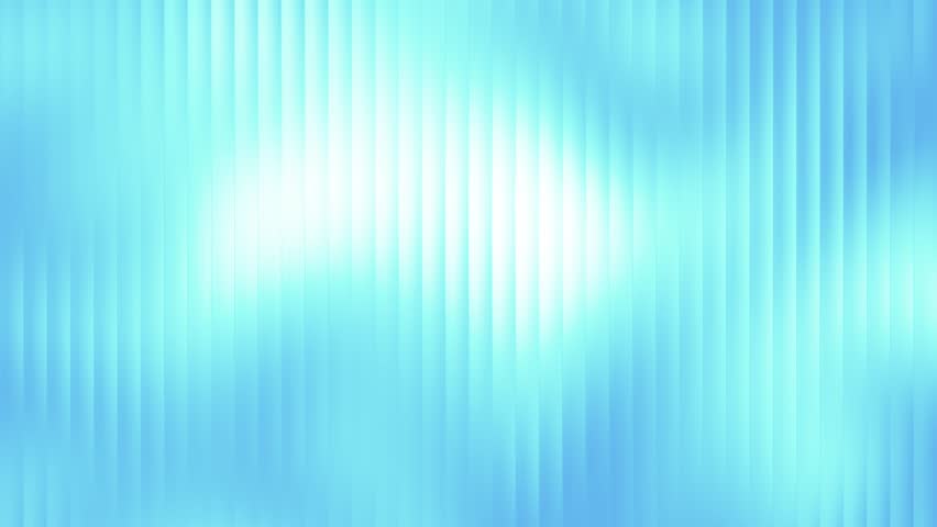 Abstract glass gradient fluid blue background loop animation. Backdrop video footage with flowing light gradients in vertical lines, patterned glass for clips, presentations, or advertisements