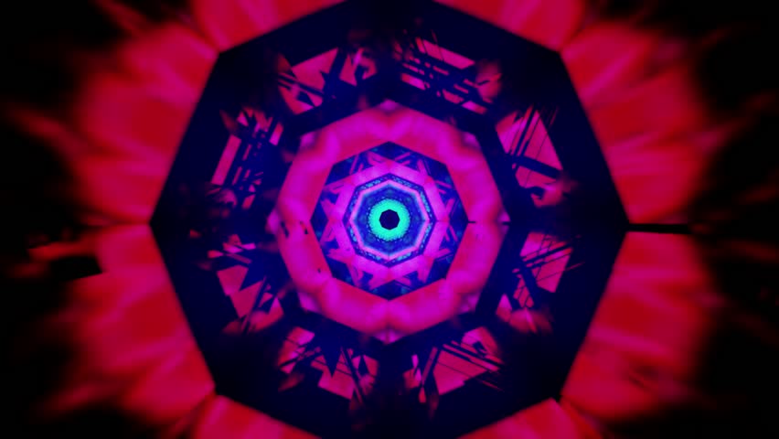 Modern Abstract Motion Graphics Opener Dynamic Animation. 3D Illustration