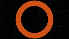 Futuristic Digital Clock Animation 1990 Neon Green Numbers Circular Design Abstract Tech - Powered by Shutterstock - Get 15% off with code: PIKWIZARD15