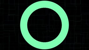 Abstract Digital Countdown Clock Animation Featuring Year 1998 Futuristic Circular Design with - Powered by Shutterstock - Get 15% off with code: PIKWIZARD15