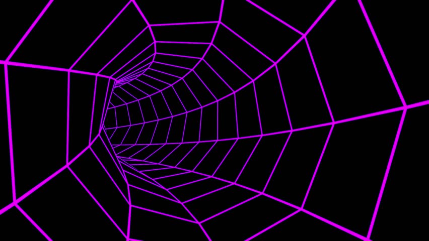 Purple background vr 3d game grid able to loop endless 4k. 3D Illustration